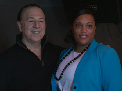 Shani Burton Johnson and Tommy Mottola